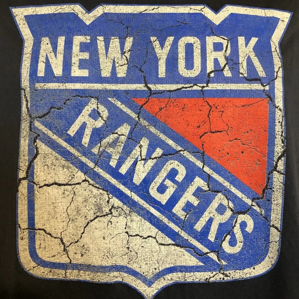 NWT New York Rangers Men's Calhoun Blue Official NHL Hockey Shirt L - Picture 4 of 9
